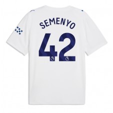 Manchester City Antoine Semenyo #42 Tredjedrakt 2026-27 Kortermet